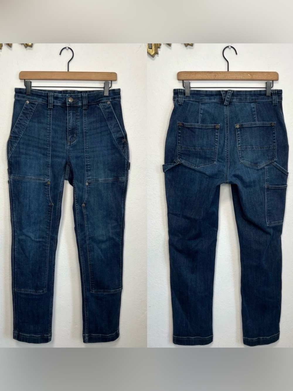 Duluth Trading Double Flex Denim Slim Leg Jeans
